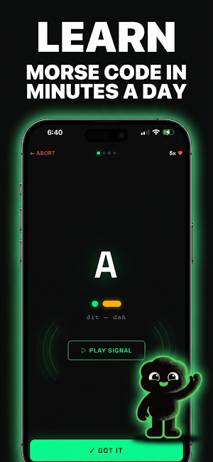 MorseKit: Morse Code Trainer Screenshot 0