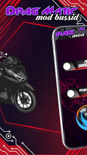 Drag Matic Mod Bussid Screenshot 1