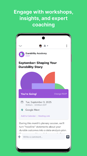 Durability Academy Screenshot 1