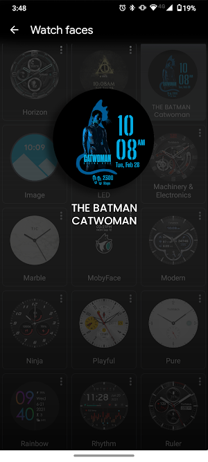 THE BATMAN Catwoman watch face Screenshot 1