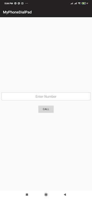 MyPhoneDialer Screenshot 0
