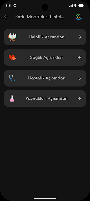 Gıda Katkı Maddeleri Screenshot 1