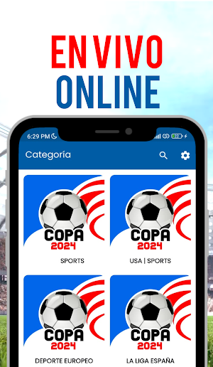 Fútbol live HD COPA Screenshot 3