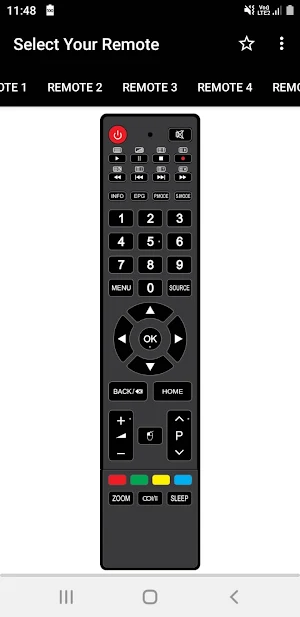 Suniya TV Remote Screenshot 2