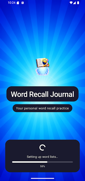 Word Recall Journal Screenshot 0