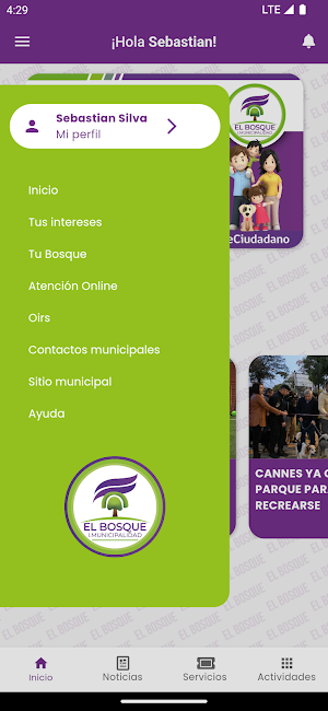 El Bosque APP Screenshot 3