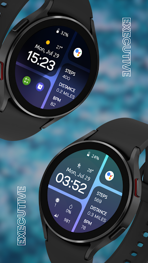 EXD070: Digital Watch Face Screenshot 2