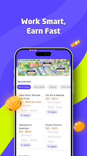 Job Here: Online Job Earn Screenshot 0