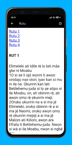 Yoruba Bible - Bibeli Mimo Screenshot 2