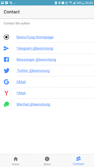 Zeronet Profile Chooser Screenshot 2