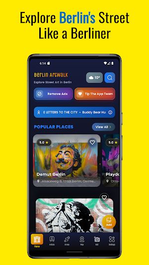 Berlin Art Walk - Murals & Map Screenshot 0