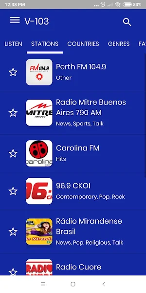 V103 Radio Station Atlanta Screenshot 1