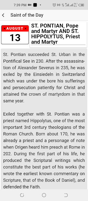 Catholic English Missal Screenshot 1