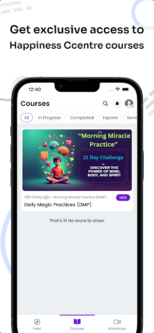 Happiness Ccentre Screenshot 2
