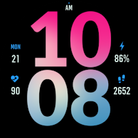 Beauty Big Watch Face