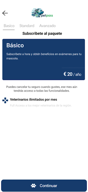 Pet Pass Screenshot 2