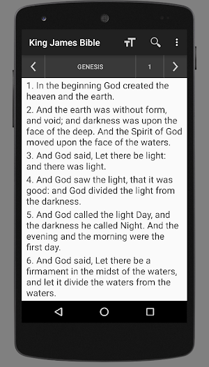 King James Version Bible (KJV) Screenshot 3