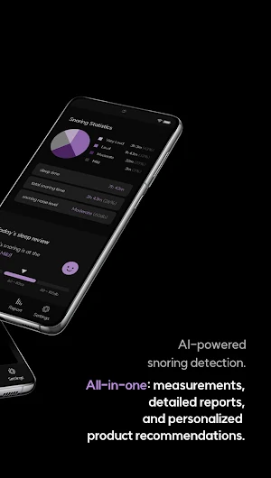 PASA - Sleep & snore tracker Screenshot 1