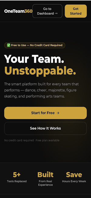 OneTeam360 - Team Management Screenshot 0