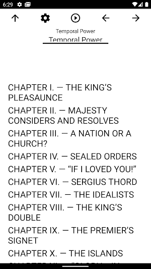 Book, Temporal Power Screenshot 0