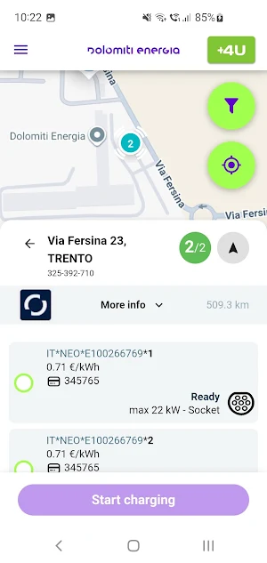 myDolomiti Mobility Screenshot 2