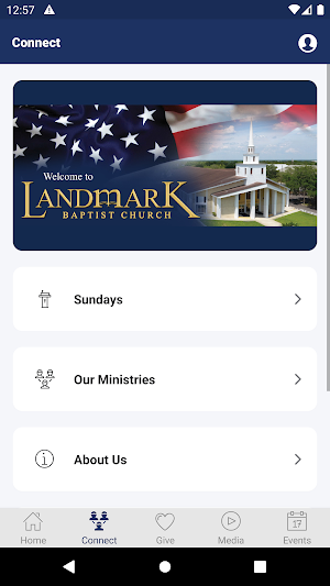 Landmark Baptist Church FL Screenshot 1