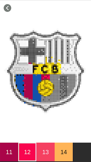 Football Logo Coloring byNumber-Soccer League Logo Screenshot 0