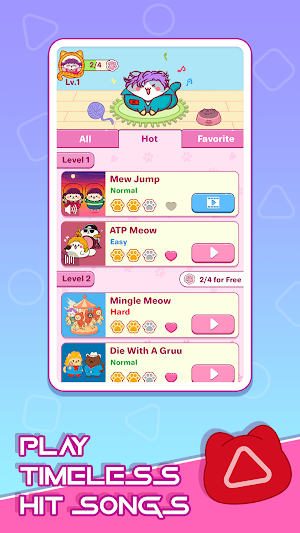 Cat Piano 3: 456 Challenge Screenshot 2