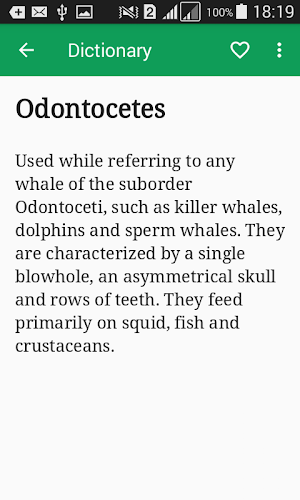 Zoology Dictionary Offline Screenshot 2