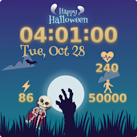 Halloween Skeleton Watch Face
