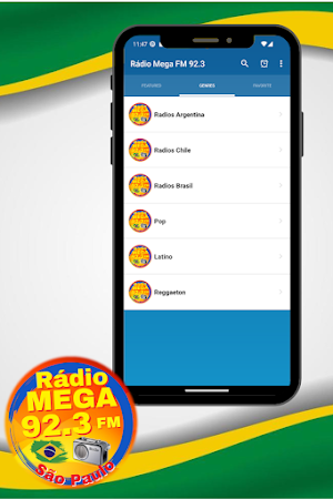 Rádio Mega FM 92.3 Screenshot 2