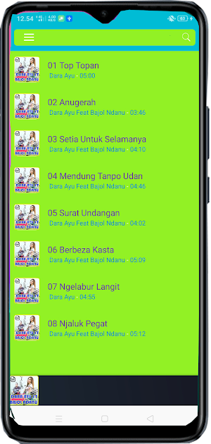 Dara Ayu Feat Bajol Ndanu Screenshot 1