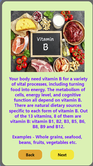 Healthy Vitamins App by Anisha Screenshot 3