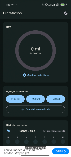 Hidratacion Screenshot 2
