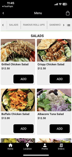 Central Park Deli Screenshot 2