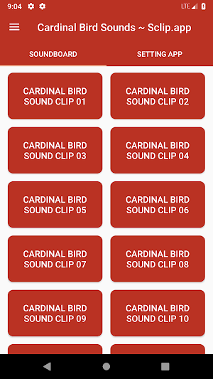 Cardinal Bird Sound Collection Screenshot 0