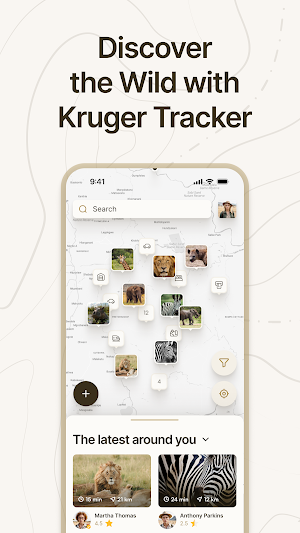Kruger animal tracker Screenshot 0