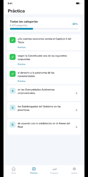 Auxiliar Administrativo Estado Screenshot 1
