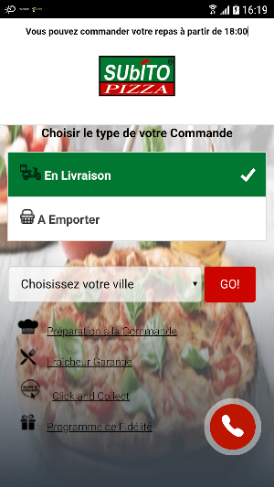 SUBITO PIZZA Screenshot 0