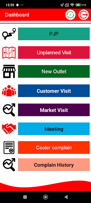 BBPL SFA Screenshot 1