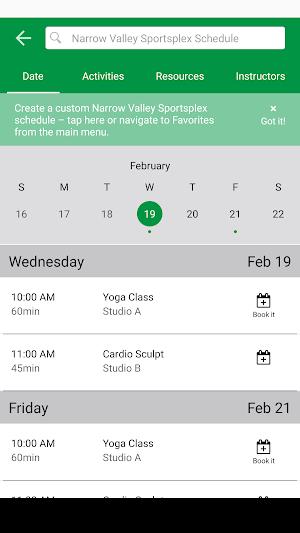 Narrow Valley Sportsplex Screenshot 2