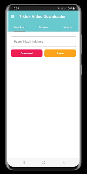 Tiktok Video Downloader Screenshot 0