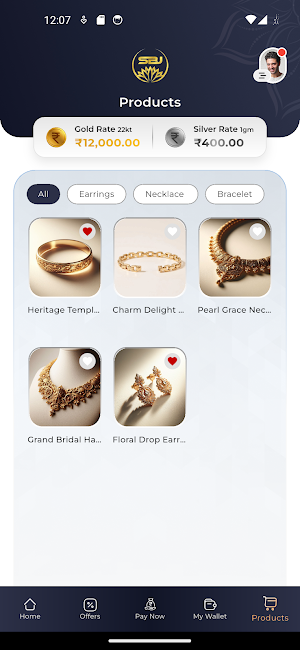 Sri Balaji Jewellers Digi Gold Screenshot 1