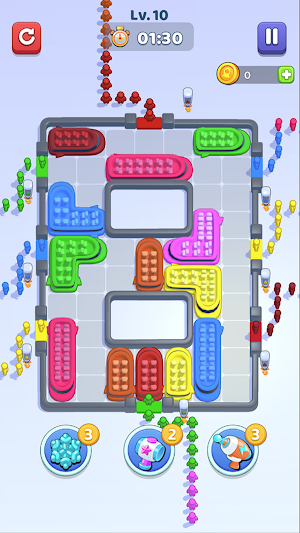 Traffic Jam: Spaceship Escape Screenshot 1