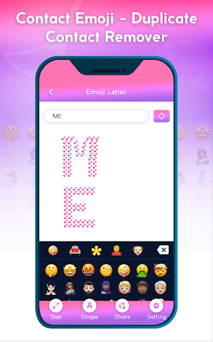 Contact Emoji - Duplicate Contact Remover Screenshot 2