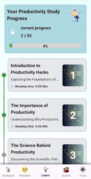 Productivity Master Class Screenshot 0