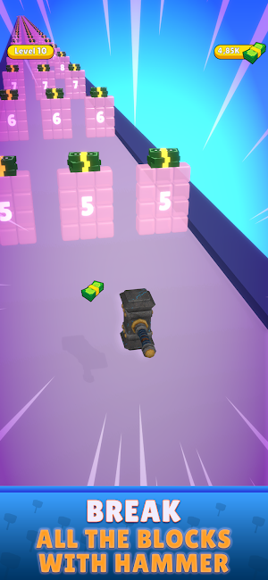Hammer Smash Runner Screenshot 1