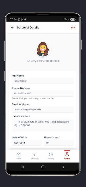 Jalpaino Delivery Screenshot 2