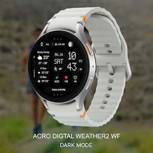 ACRO Digital Weather Watchface Screenshot 2