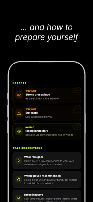MotoMeteo Screenshot 2